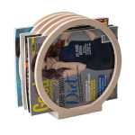 Native Decor Round Magazine Rack