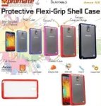 Promate Red Amos N3 Protective Flexi-grip