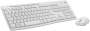 Logitech MK295 White Wireless Keyboard & Mouse Combo