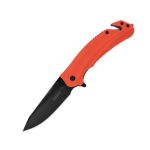 Barricade Orange Black Oxide Blade Finish With Assisted Opening