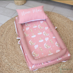 Portable Travel Pod Nest Teddy In The Moon Sleeping Pink