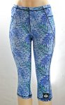 Funky 3 4 Leggings - Mayan Palms - Ladies S - 32