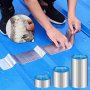 1PC Foil Butyl Waterproof Tape Roof Leakproof High Temperature Resistance Pipes Walls Leak Sticker Super Adhesive Duct Fix Tape For Repairing Job&plumbers&shops