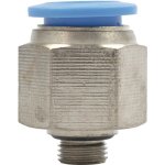 Pu Fitting Str. Stud W o-ring 12MM-1 8 M