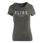 Blink Metalic Logo Ladies T-Shirt - L