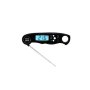 Castalware - Meat Thermometer For Grill And Cooking Instant Read - Waterproof - Black