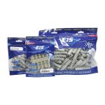 Wall Plug Plastic NO5 100PC Wht grey