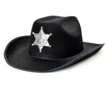 Cowboy Sheriff Felt Hat