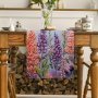 Versatile Floral Table Runner - 3D Plant & Flower Design Polyester Perfect For Kitchen Parties Restaurants And Picnics - All-season Decor