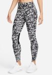 Nike W Nk Df Fast Tght Aop Hybrd - Photon Dust black reflective Silv