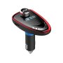 Kenwood Smugg A27 Bluetooth Fm Transmitter Car Kit Red