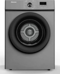 Hisense 8KG Air Vented Tumble Dryer With LED Display -titanium Grey
