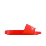 Logo Pool Slide Mule -red