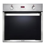 ELBA Elio 60CM Multifunction Electric Oven - Stainless Steel And Black Glass Finish