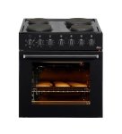 UNIVA Under Counter Oven And Hob: Black