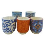 Villa Alegre Assorted Tea Cup Candles