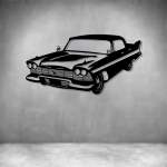 Classic Car 8 - Matt Gold L 900 X H 600MM