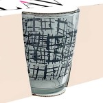 3 Piece 340ML Box Line Water Glass