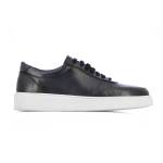 Leather Low-top Sneakers -blue