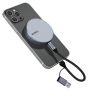 Benfei 10GBPS Magnetic M.2 Nvme SSD Enclosure Supports 10S Power Loss Protection Magsafe For Iphone 15 Max Prores Aluminum Case