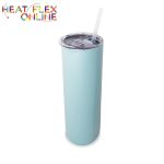 Double Wall 20OZ Stainless Steel Teal Skinny Tumbler