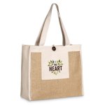 Hikari Jute & Cotton Tote