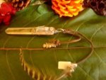 Clear Quartz And Aquamarine Wand