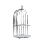 Dessert Display Cage Silver