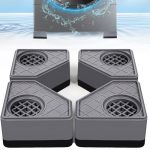 4PCS Anti Vibration Pads For Washing Machine Stops Washer Dryer Moving Prevents Noise Vibration Transfer Antivibration Stabilize