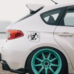 Funny Car Fuel Tank Cover Stickers Vinyl Personality Oil Gauge Cover Stickers Fuel Tank Stickers Creative Fuel Tank Stickers Wat