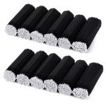 Tbestmax 1200 Pcs Micro Applicator Brush Micro Swabs Disposable Eye Lashes Mascara Wands For Eyelash Extension Black