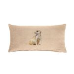 Meerkat Female Left Oblong Luxury Scatter By Fanie Heymans