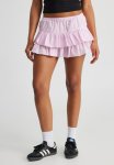 Tiered Skirt - Pink Check