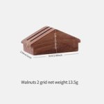 Coffee Accessories Filter Screen Holder 58MM 51MM Walnut Two Groove