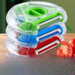 3-IN-1 Peeler Kitchen Multifunctional Fruit And Vegetable Shredder Peeler Potato Shredder Cutter Vegetable Cutter Peeler Grater