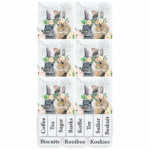 MINI Tear Resistant Deco Print Bunnies + -10CM