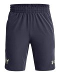 Boys' Project Rock Woven Shorts - Tempered Steel Ymd