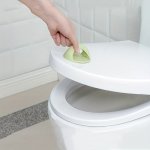 1PC Multi-purpose Silicone Handle Hygienic Toilet Lid Lifter Self-adhesive Easy To Attach For Bathroom Kitchen Cabinet & Refrige