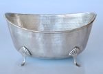 Pewter Oval Boat Shaped Bowl 17X33X22CM