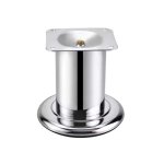 Chrome Base Furniture Leg H100MM X D50MM