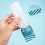 Moisturizing Squeeze Applicator Bottle With Root Comb - 1PC Hair Oil & Dye Dispenser Tool For Normal Hair - Precision Applicatio
