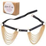 Ladies Chain Harness Belt