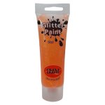 Glitter Paint 75ML Neon Orange