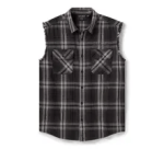 Willie G Skull Reflective Plaid Blowout