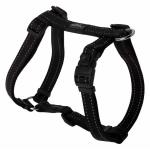 Rogz Utility Reflective H-harness - Lumberjack X Large Black