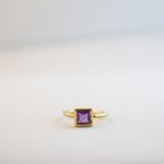 Square - Large - Amethyst Small