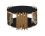 Modern Luxury Stainless Steel Black Marble Top Coffee Table-g & B-SF-658