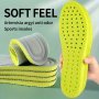 1pair Shock Absorption Comfortable Breathable Deodorant Sneakers Breathable Deodorant Insoles For Walking Running Hiking Comfortable Feet Running Accessories For Men Women
