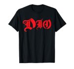 Dio Classic Logo Black T-Shirt
