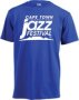 Cape Town International Jazz Festival White Jazz T-Shirt Blue